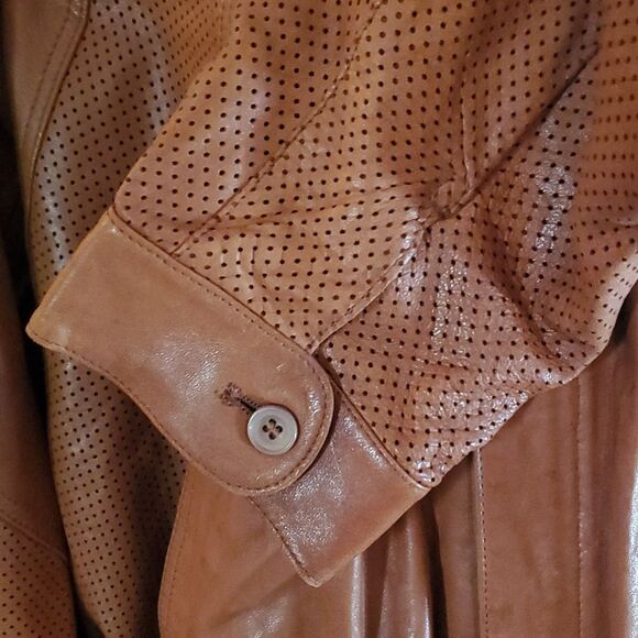 Vintage Brown Leather Jacket - Picture 8 of 16